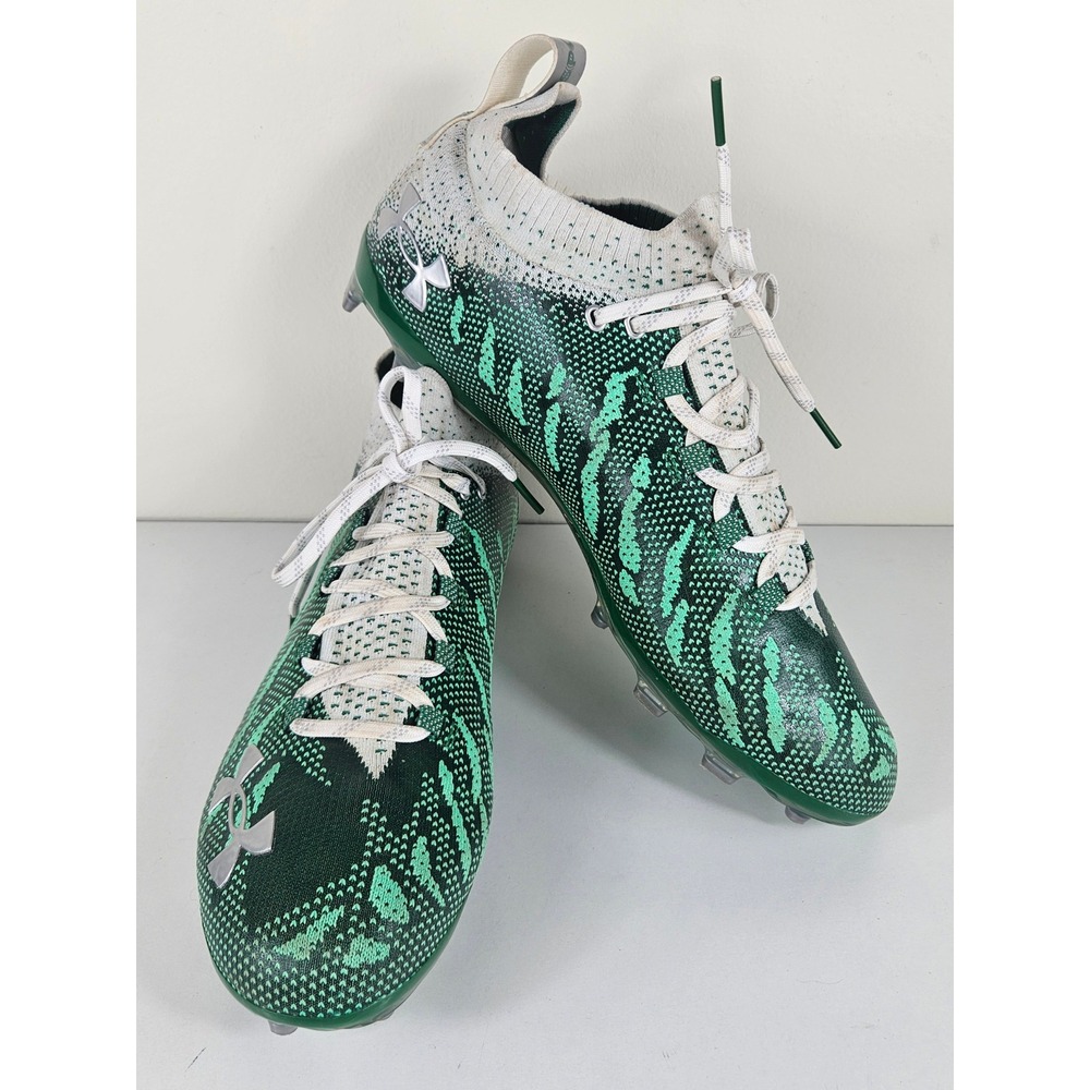 Under Armour Spotlight Lux MC Mens 13 Football Cleats Shoes Threadlock Molded